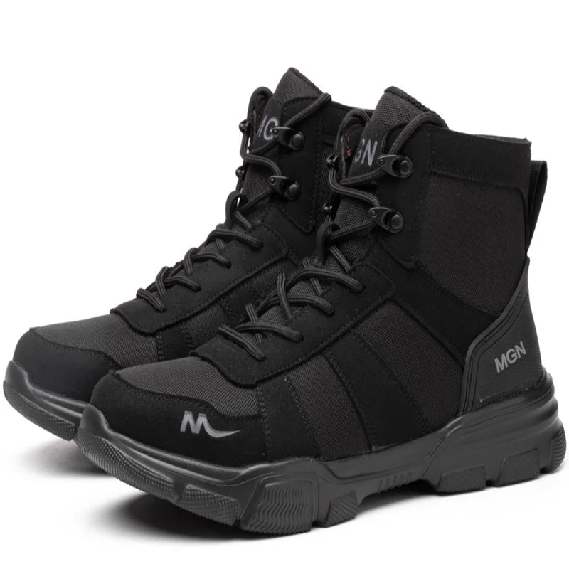 Indestructible Steel Toe Safety Work Boots – Unisex